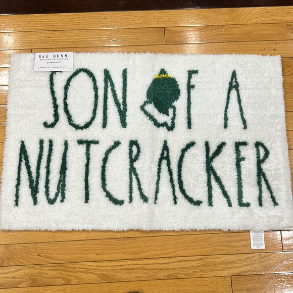 Rae Dunn Other - Rae Dunn SON OF A NUTCRACKER Bathroom Mat